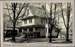 Boyhood Home Of Wendell L. Willkie Postcard