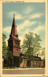 St. Anne's Church Postcard
