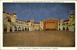 Aragon Ballroom Postcard