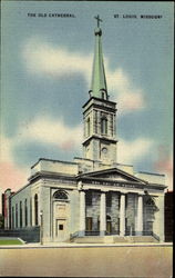 The Old Cathedral St. Louis, MO Postcard Postcard