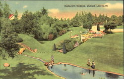 Oaklawn Terrace Sturgis, MI Postcard Postcard