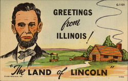 Greetings From Illinois Postcard