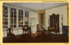 Library And Coliseum, South end Mount Vernon, VA Postcard Postcard