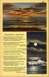 Peaceful Pacific Postcard
