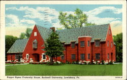 Kappa Sigma Fraternity House, Bucknell University Lewisburg, PA Postcard Postcard