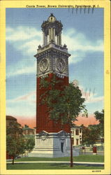 Carrie Tower, Brown University Providence, RI Postcard Postcard