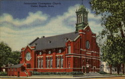 Immaculate Conception Church Cedar Rapids, IA Postcard Postcard