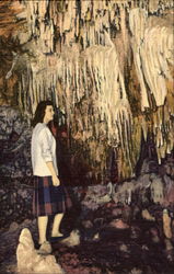 The Chapel North Cave, Cave of the Mounds Postcard