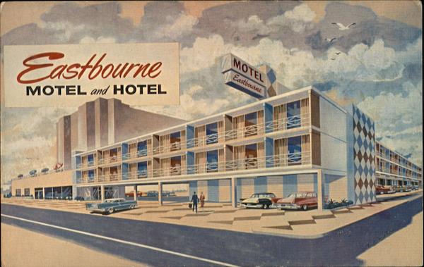 Eastbourne Motel And Hotel, Pacific & Indiana Aves. Atlantic City New Jersey