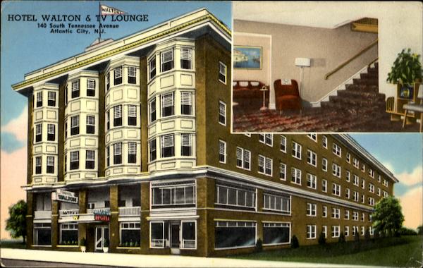 Hotel Walton & TV Lounge, 140 South Tennessee Avenue Atlantic City New Jersey