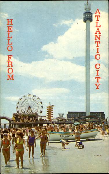 Hello From Atlantic City New Jersey