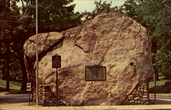 The Rock Of Glen Rock, Bergen County New Jersey