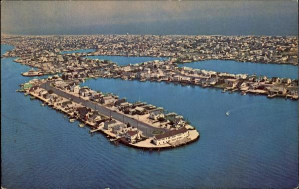 Aerial View Of Stone Harbor New Jersey