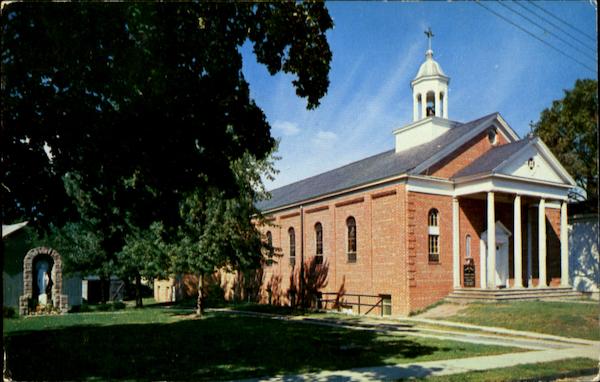 Saint Magdalene's Catholic Church And Shrine, Park Avenue Flemington New Jersey