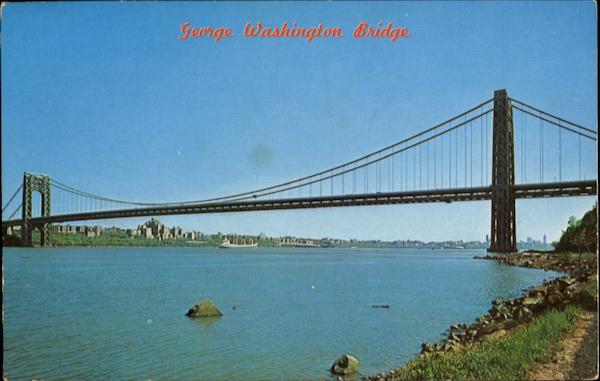 George Washington Bridge Fort Lee New Jersey