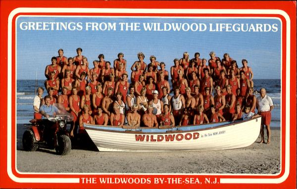 Greetings From The Wildwood Lifeguards New Jersey