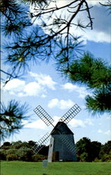Brewster's Old Windmill Postcard