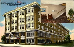 Hotel Walton & TV Lounge, 140 South Tennessee Avenue Postcard
