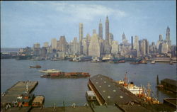 New York's Famous Skyscrapers Postcard