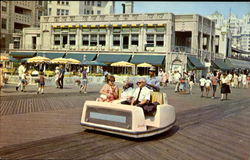 Rolling Chairs Postcard