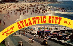 Greetings From Atlantic City Postcard
