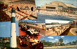 Greetings From Atlantic City Postcard