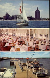 Capt. Starn's Restaurant And Boating Center Postcard