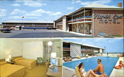 North End Motel & Efficiencies Long Branch, NJ Postcard Postcard