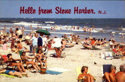 Hello From Stone Harbor Postcard