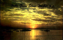 Hello From Stone Harbor New Jersey Postcard Postcard