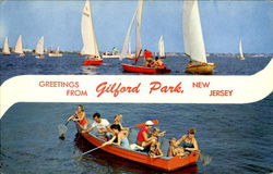 Greetings From Gilford Park New Jersey Postcard Postcard