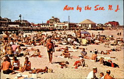 View Of The Beach And Oceanfront Postcard