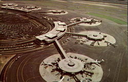 Newark International Airport New Jersey Postcard Postcard