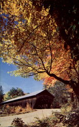 Covered Bridge Postcard