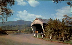 Covered Bridge Scenic, MA Postcard Postcard