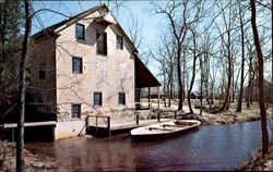 Gristmill At Batsto, Wharton State Forest Burlington County Postcard