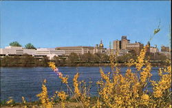 Trenton Skyline, Mercer County Postcard