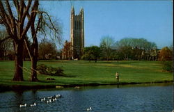 Cleveland Memorial Tower, Graduate College, Princeton University New Jersey Postcard Postcard