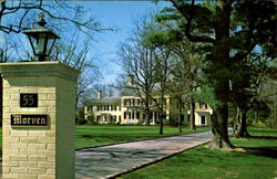 Morven, Mercer County Postcard
