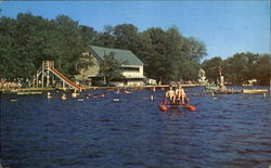 Centerton Lake Park New Jersey Postcard Postcard