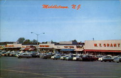 Section Of The Shopping Center Postcard