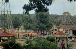 Bertrand Island Amusement Park Postcard