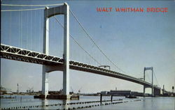 Walt Whiteman Bridge Postcard