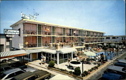 Biscayne Motel, Louisville & Atlantic Ave Postcard