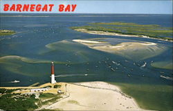 Barnegat Bay, Ocean County Barnegat Light, NJ Postcard Postcard