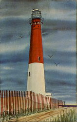 Barnegat Lighthouse, Barnegat Light Postcard