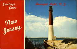 Greetings From New Jersey, Barnegat Light Postcard