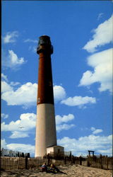 Historic Barnegat Light, Barnegat Light New Jersey Postcard Postcard