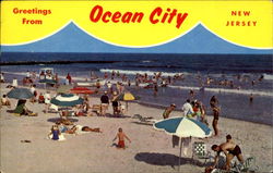 Greetings From Ocean City Postcard