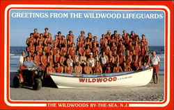 Greetings From The Wildwood Lifeguards Postcard
